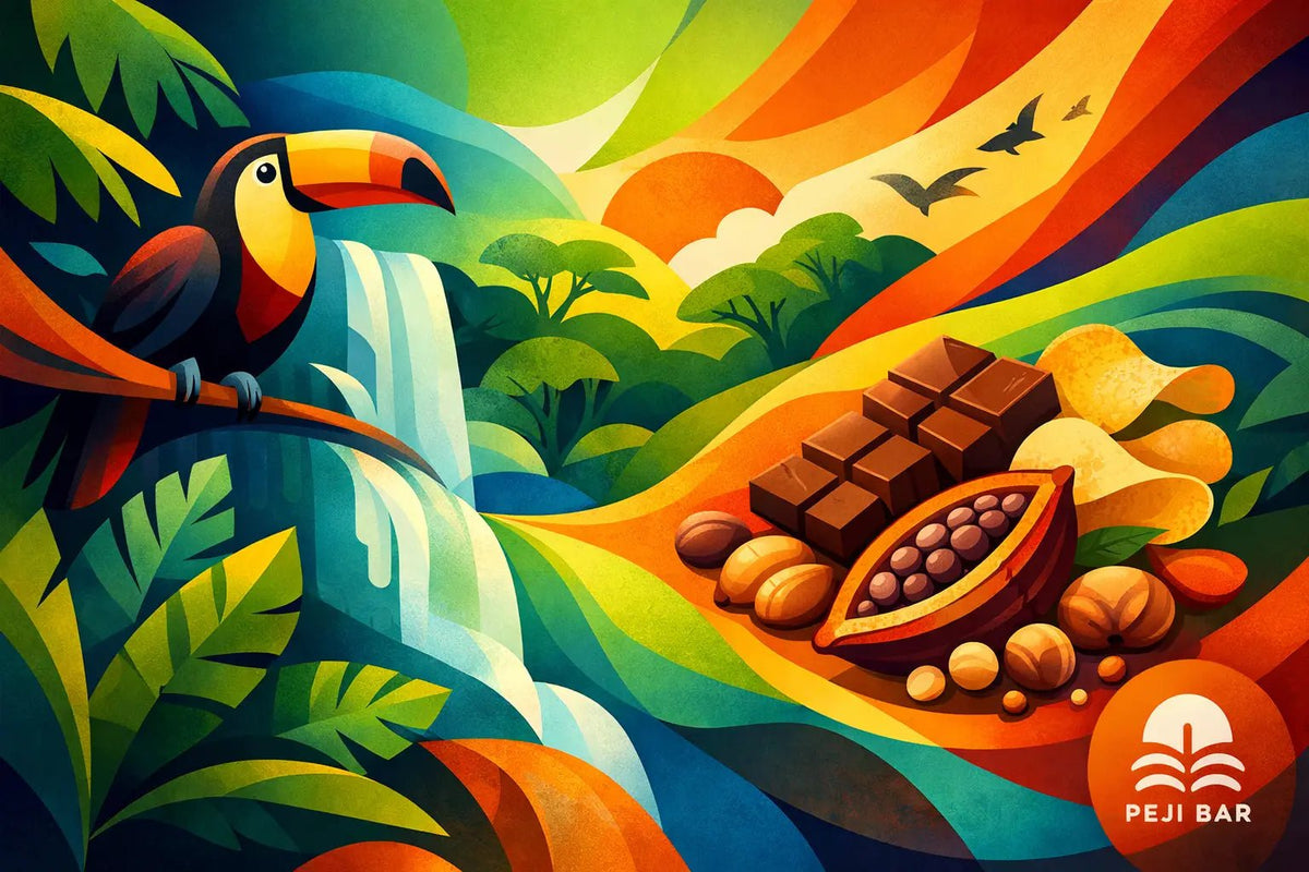 How to Choose Rainforest Friendly Snack Brands - PEJI BAR