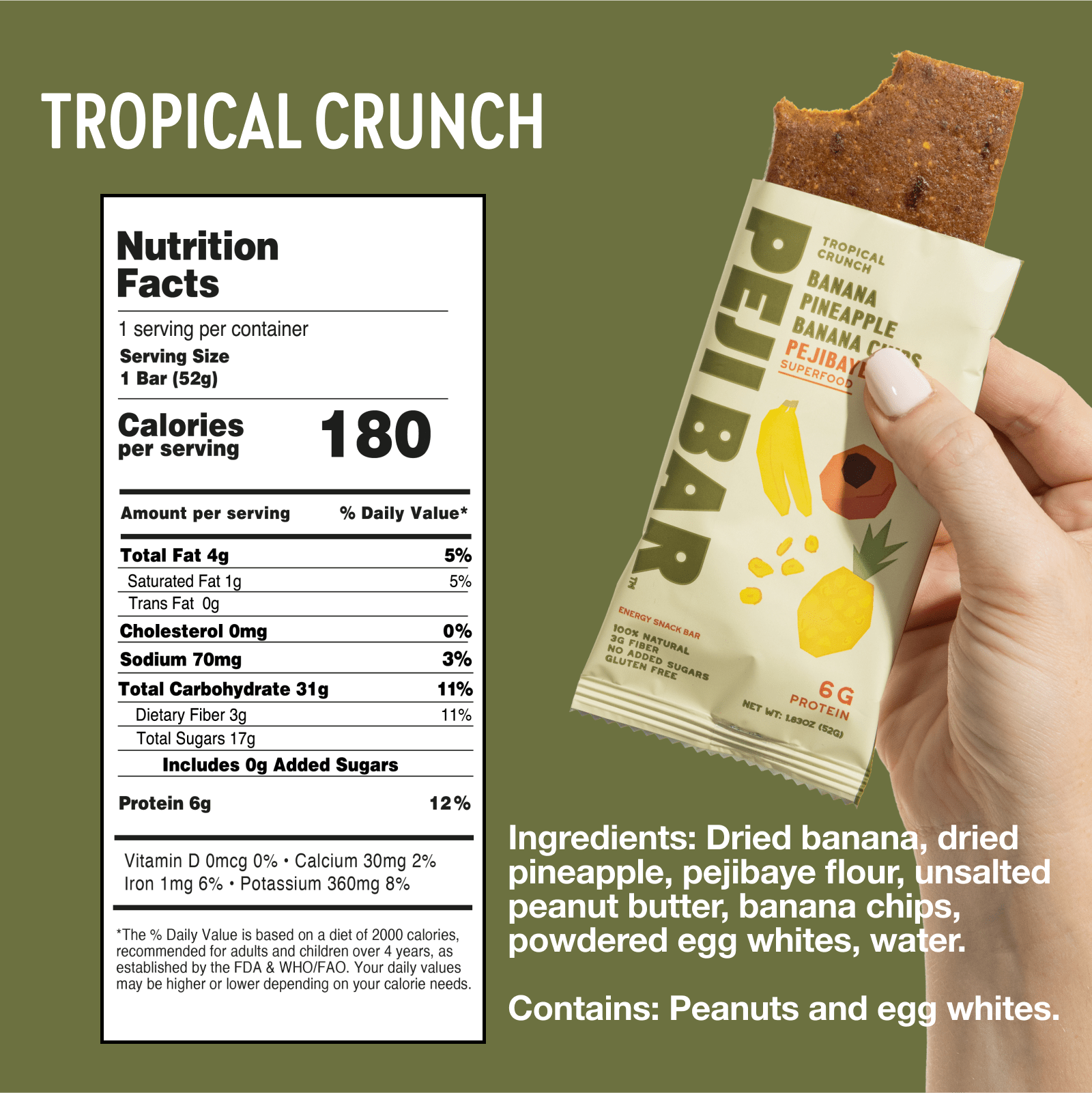 Tropical Crunch | PEJI BAR