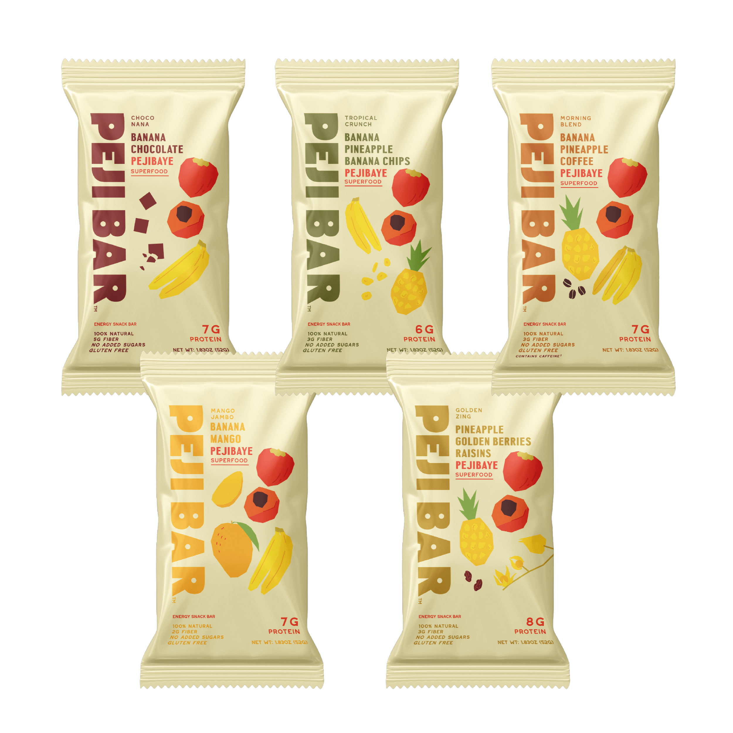 Variety Pack (5 flavors) | PEJI BAR
